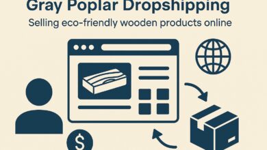 gray poplar dropshipping