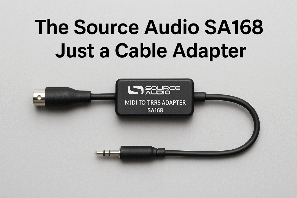 The Source Audio SA168 Just a Cable Adapter