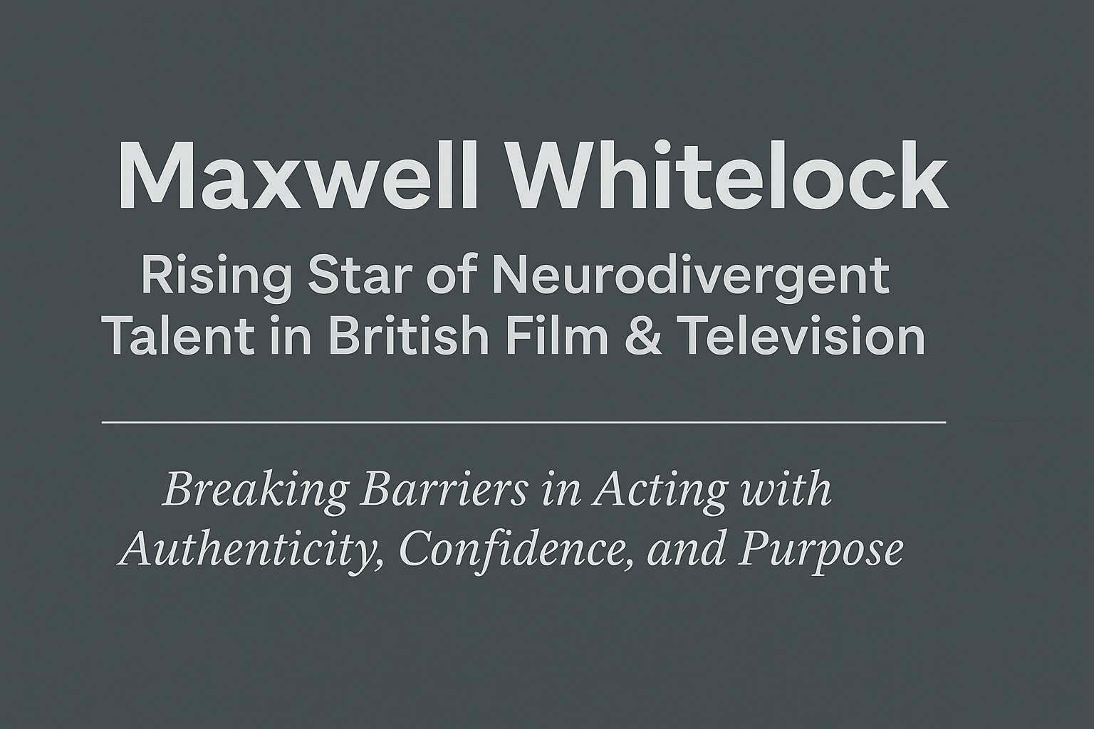 Maxwell Whitelock