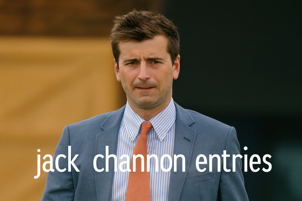 jack channon entries
