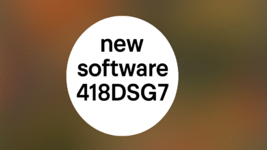 New Software 418DSG7