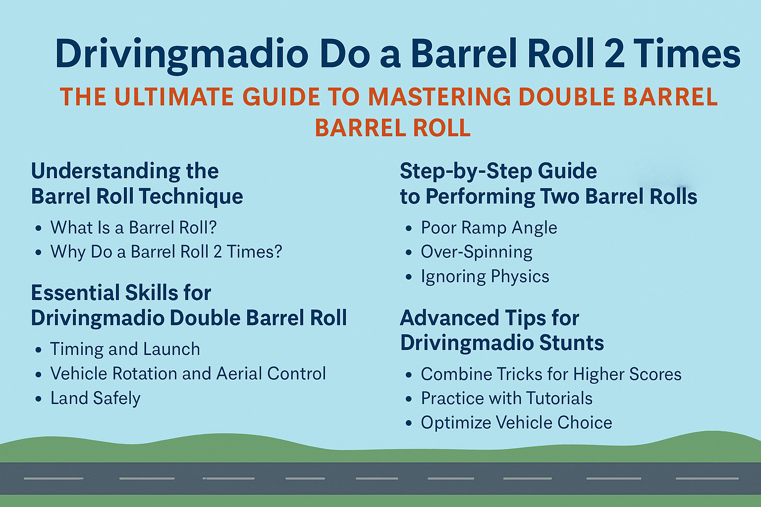 Drivingmadio Do a Barrel Roll 2 Times